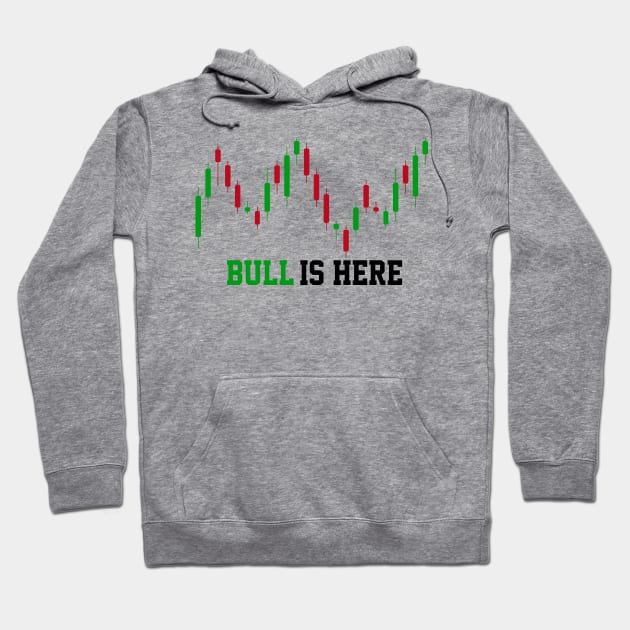 Bull Day trader in Stock Market Hoodie by who_rajiv